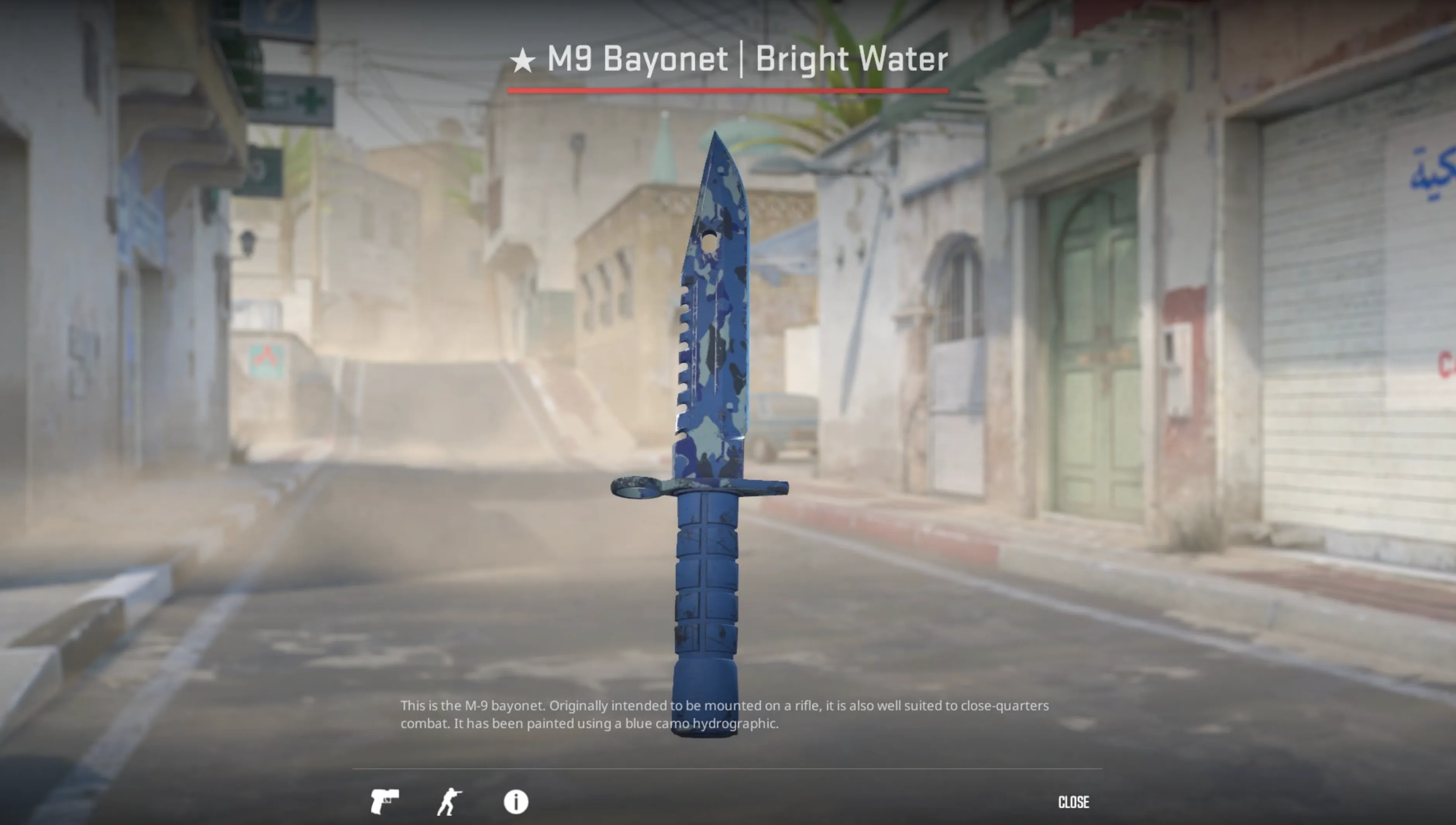 Bayonet Bright Water